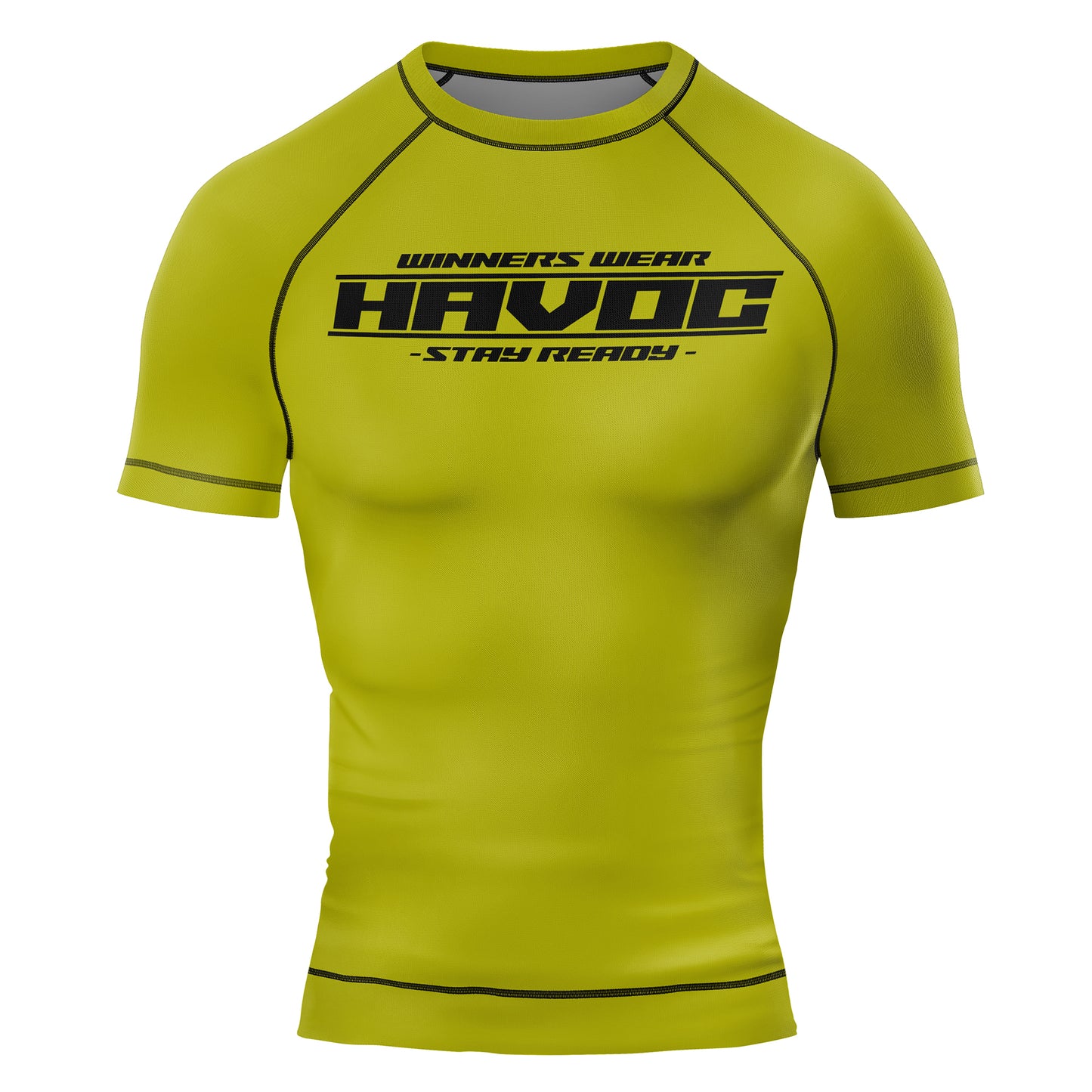 HAVOC Rash Guard - FOR THE WINNERS - Yellow