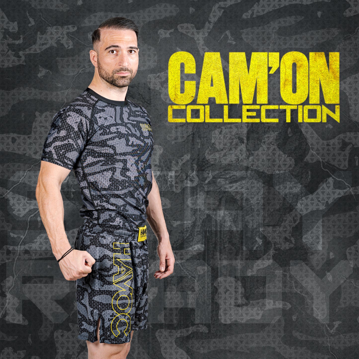HAVOC CAM'ON Set – Rash Guard + Fight Shorts