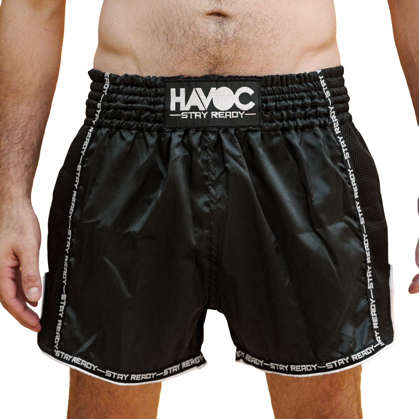 HAVOC Muay Thai Shorts - ALL BLACK