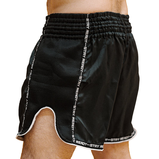 HAVOC Muay Thai Shorts - ALL BLACK