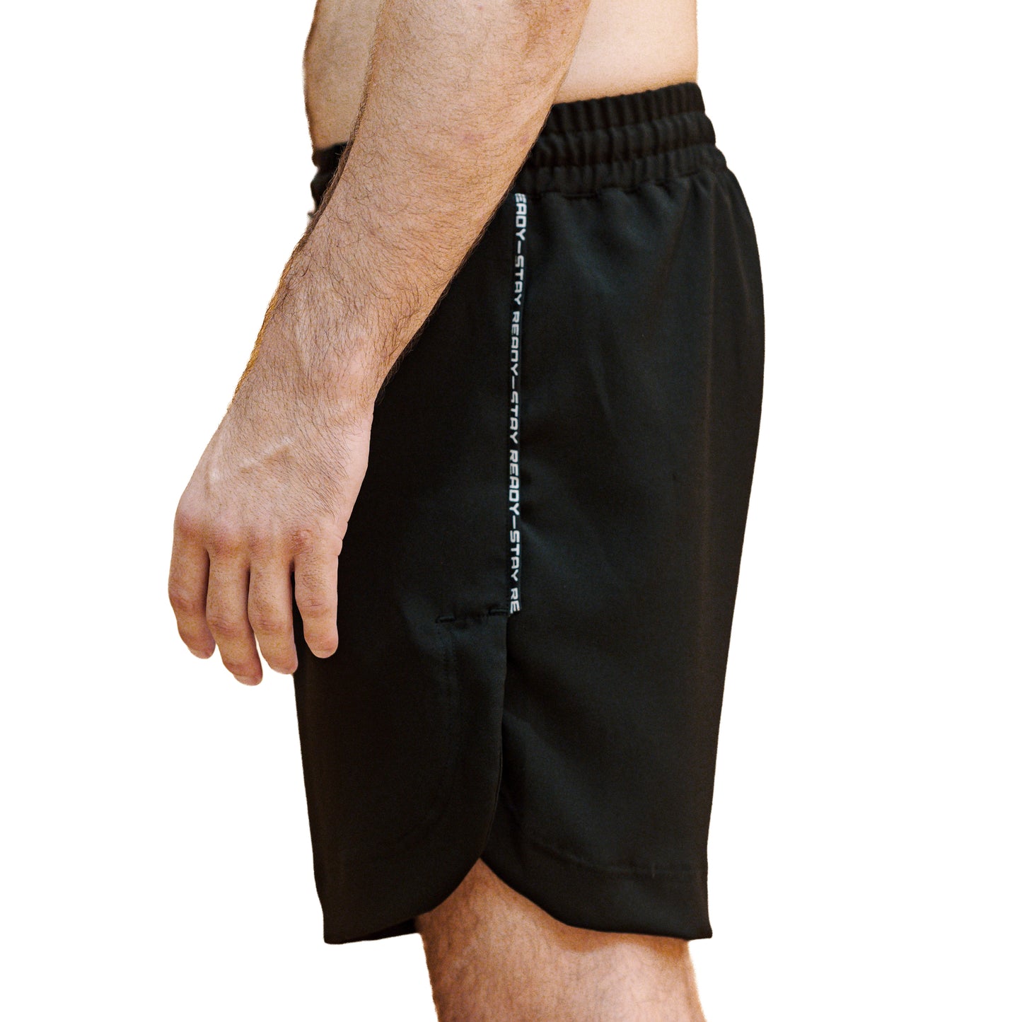 HAVOC - TOTAL BLACK FIGHT SHORTS