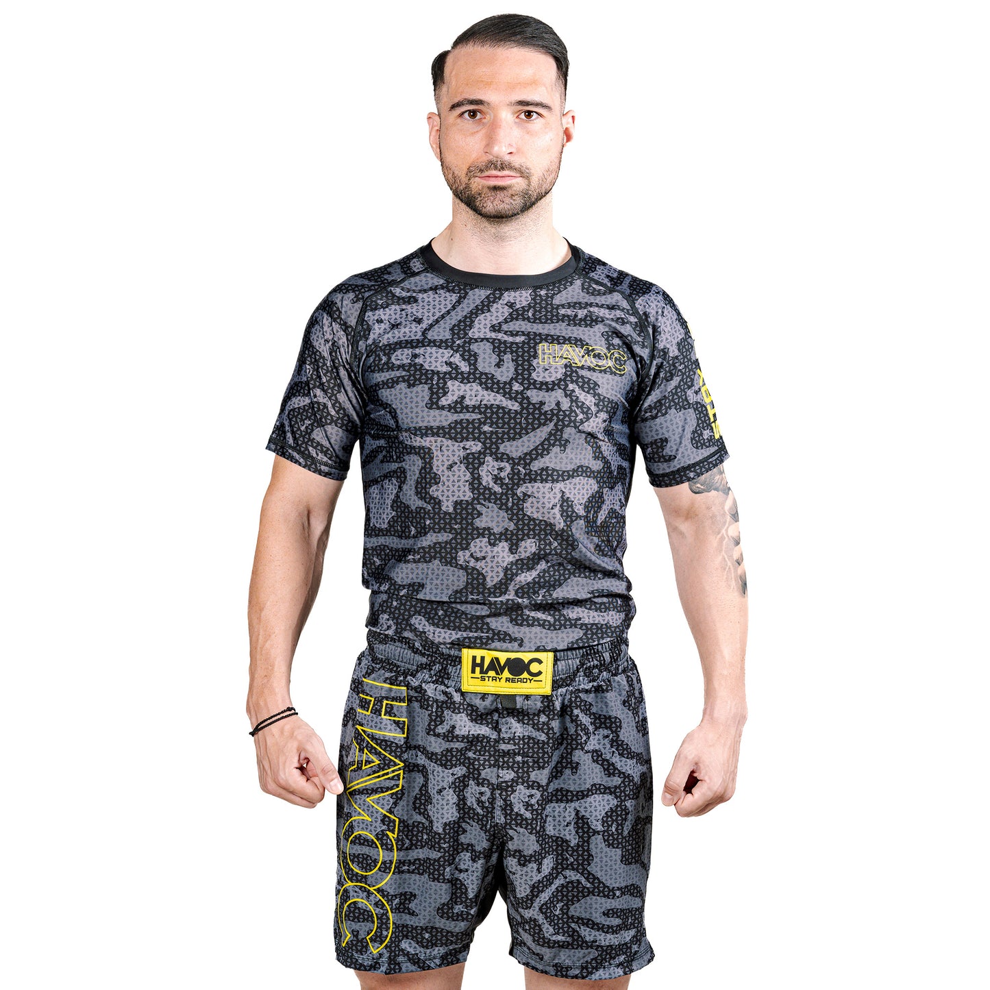 HAVOC CAM'ON Set – Rash Guard + Fight Shorts