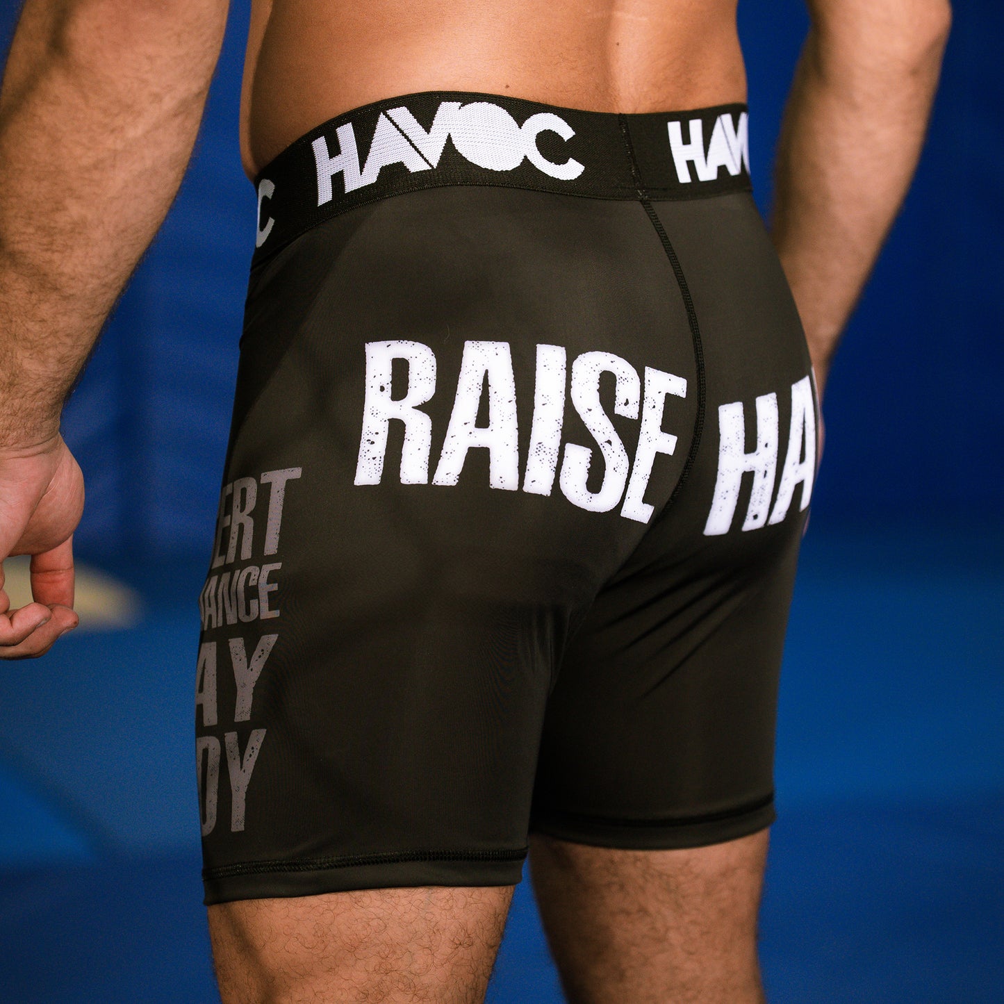 HAVOC Vale Tudo Shorts – Updated Waistband - Blackout Edition