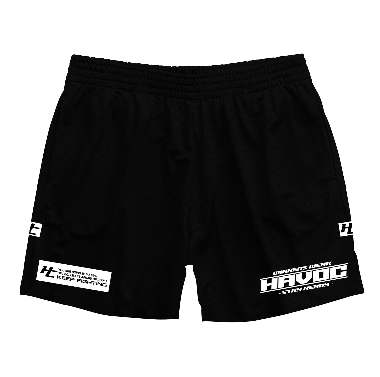 HAVOC Grappling Shorts - FOR THE WINNERS - Black