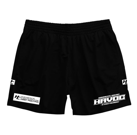 HAVOC Grappling Shorts - FOR THE WINNERS - Black
