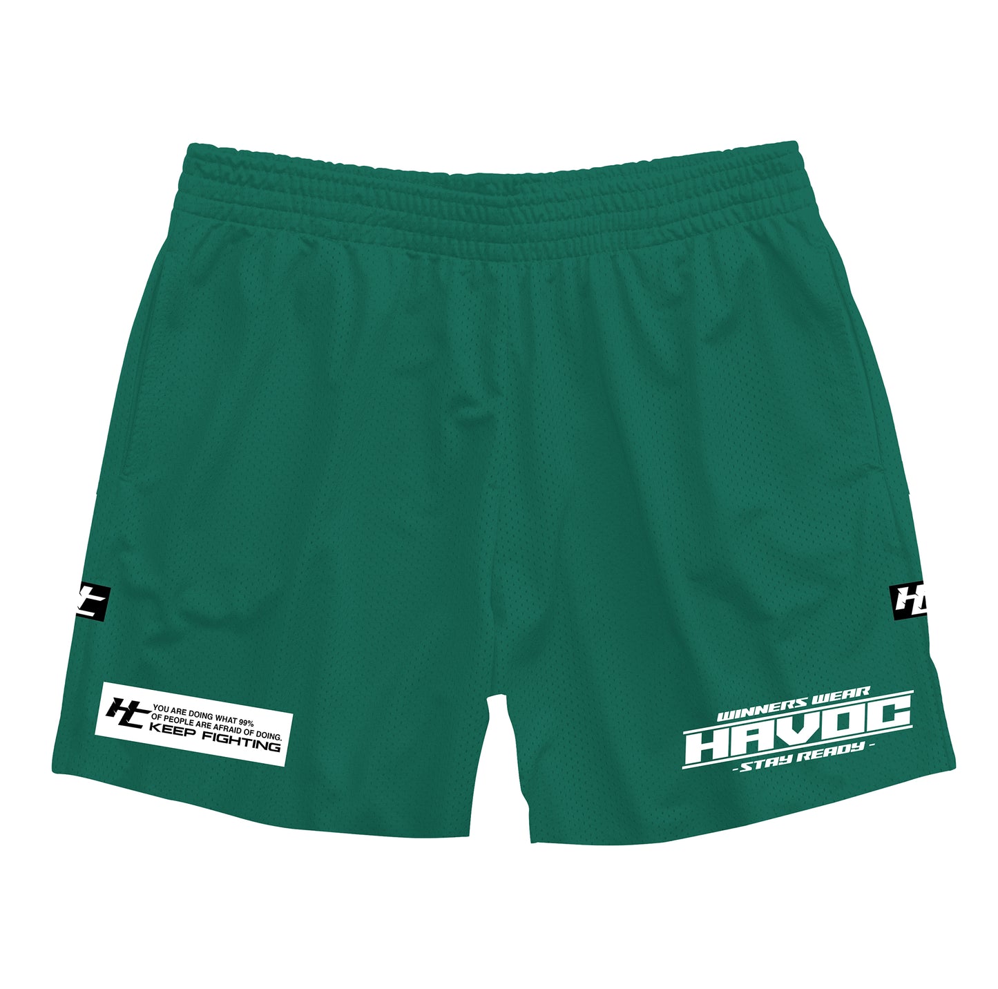 HAVOC Grappling Shorts - FOR THE WINNERS - Green