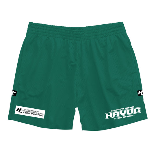 HAVOC Grappling Shorts - FOR THE WINNERS - Green