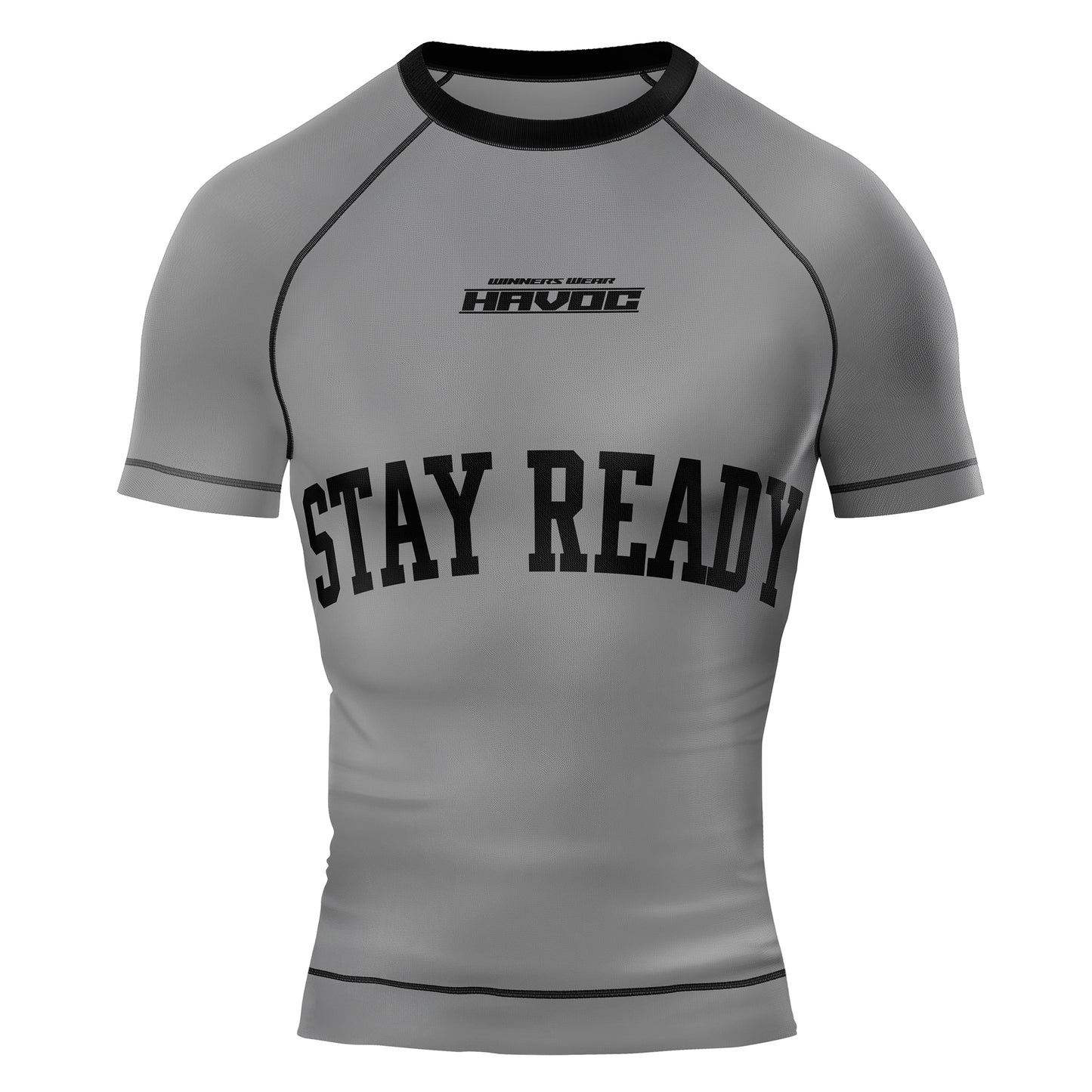 HAVOC Rash Guard - FOR THE WINNERS - Grey