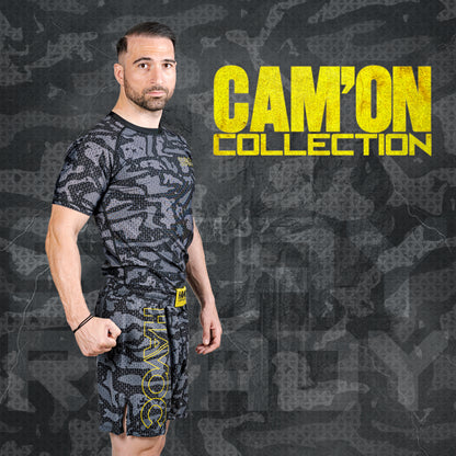 HAVOC CAM'ON Set – Rash Guard + Fight Shorts