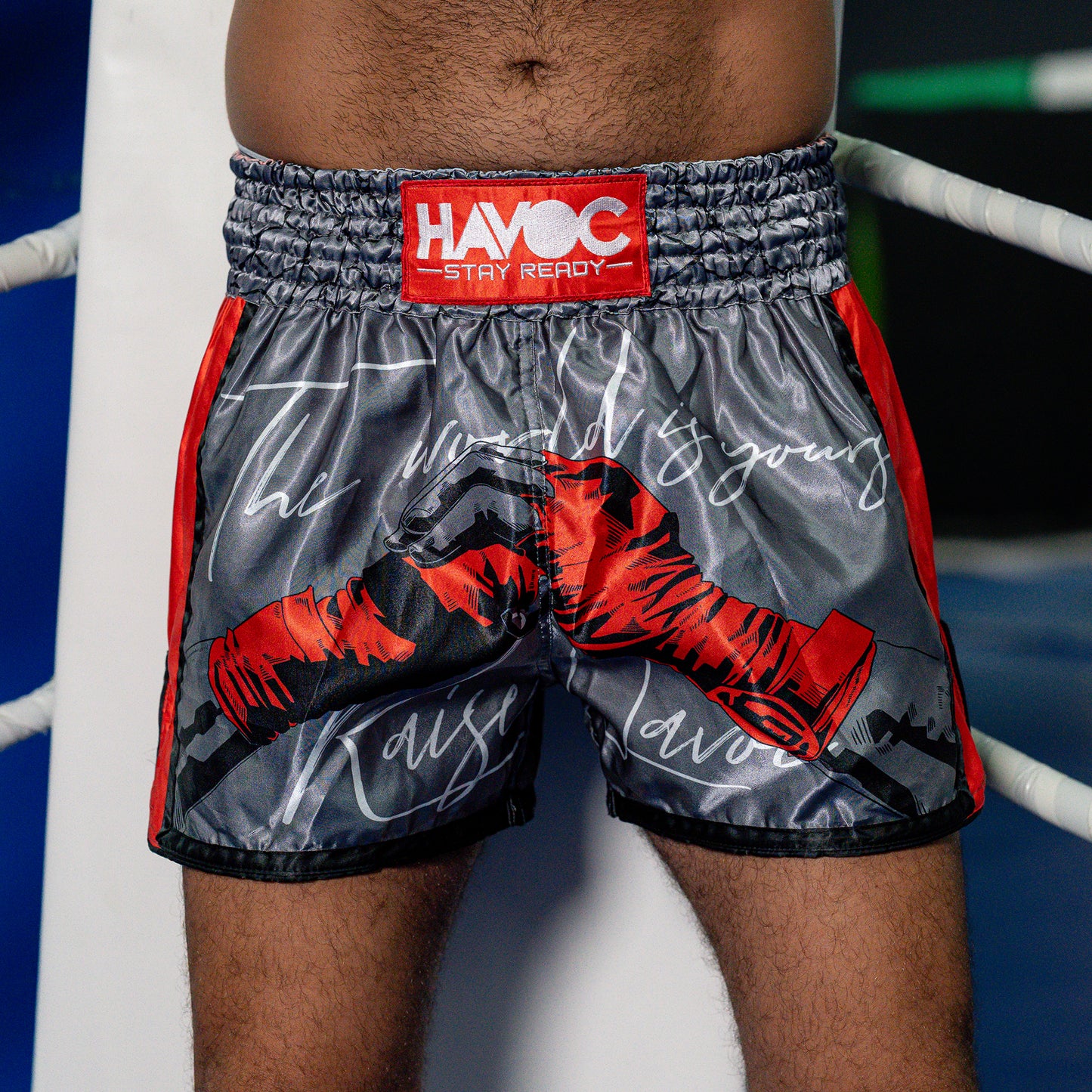 HAVOC Muay Thai Shorts - The World Is Yours
