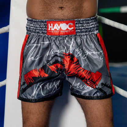HAVOC Muay Thai Shorts - The World Is Yours